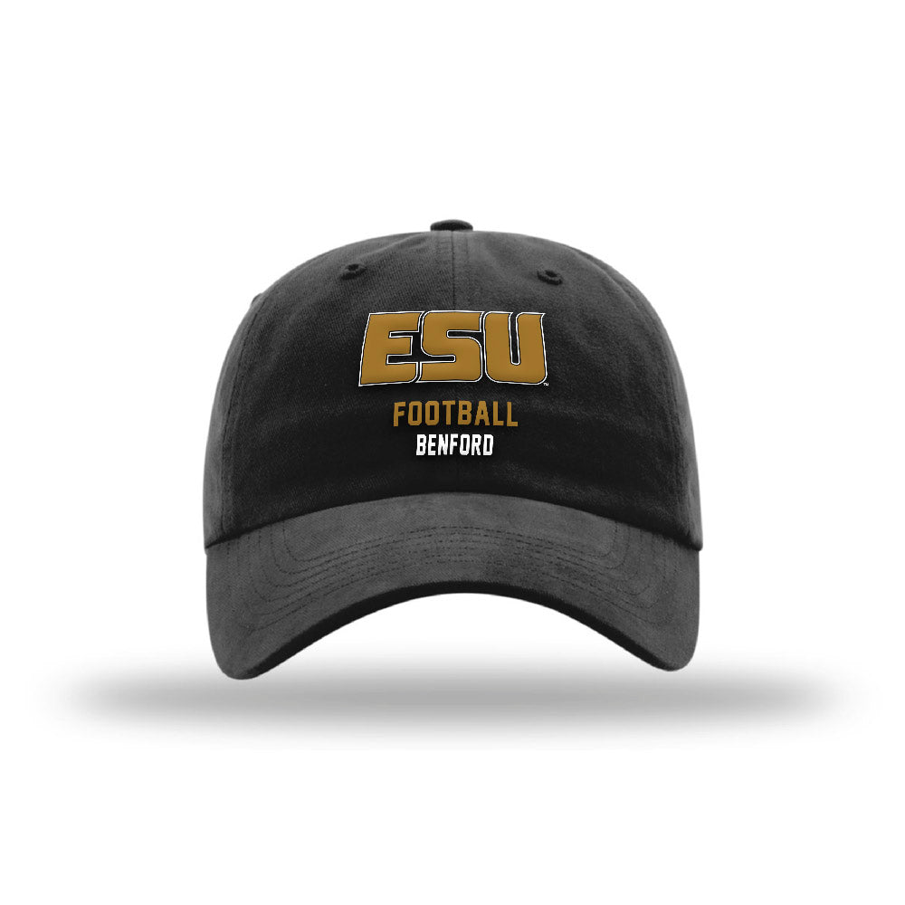 Emporia - NCAA Football : Nate Benford - Garment Washed Twill-0