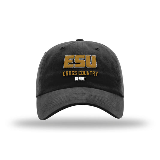 Emporia - NCAA Men's Cross Country : Evan Benoit - Garment Washed Twill-0