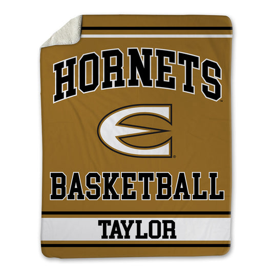 Emporia - NCAA Men's Basketball : Trey Taylor - Blanket-0