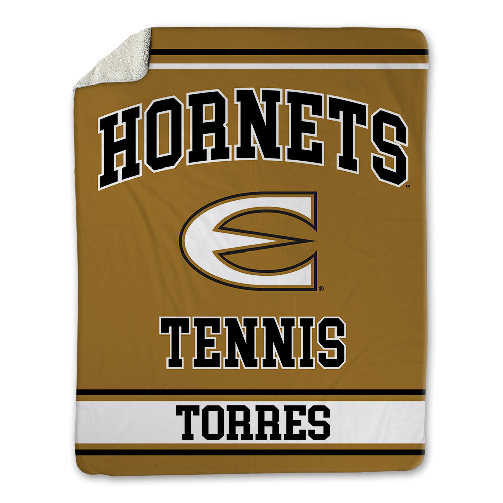 Emporia - NCAA Men's Tennis : Santi Torres - Blanket-0