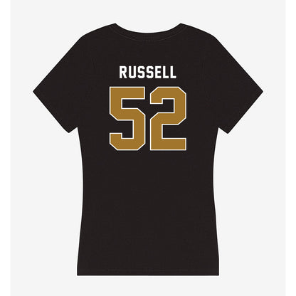 Emporia - NCAA Football : Marte Russell - Classic Shersey Women's V-Neck T-Shirt-1