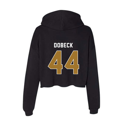 Emporia - NCAA Football : Tanner Dobeck - Classic Shersey Women's Crop Fleece Hoodie-1