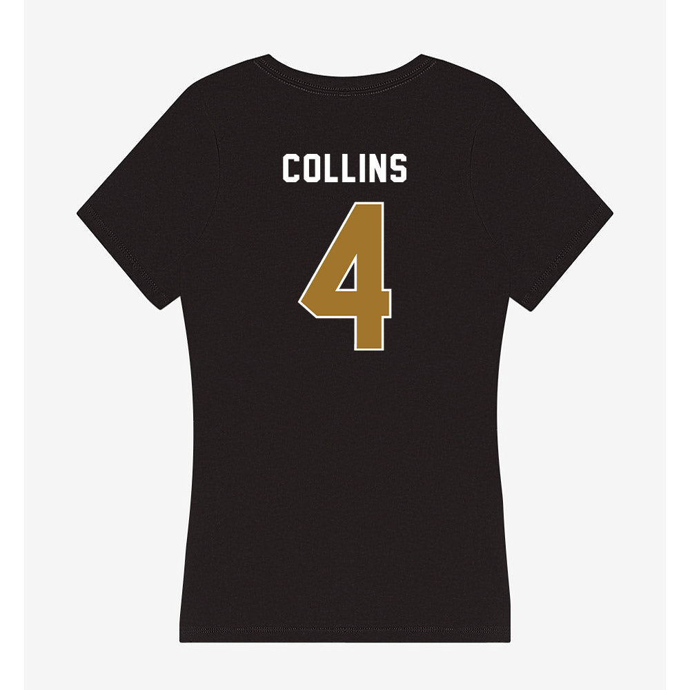 Emporia - NCAA Football : Trenden Collins - Classic Shersey Women's V-Neck T-Shirt-1