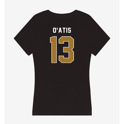 Emporia - NCAA Football : Malik O'Atis - Classic Shersey Women's V-Neck T-Shirt-1