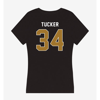Emporia - NCAA Football : Jake Tucker - Classic Shersey Women's V-Neck T-Shirt-1