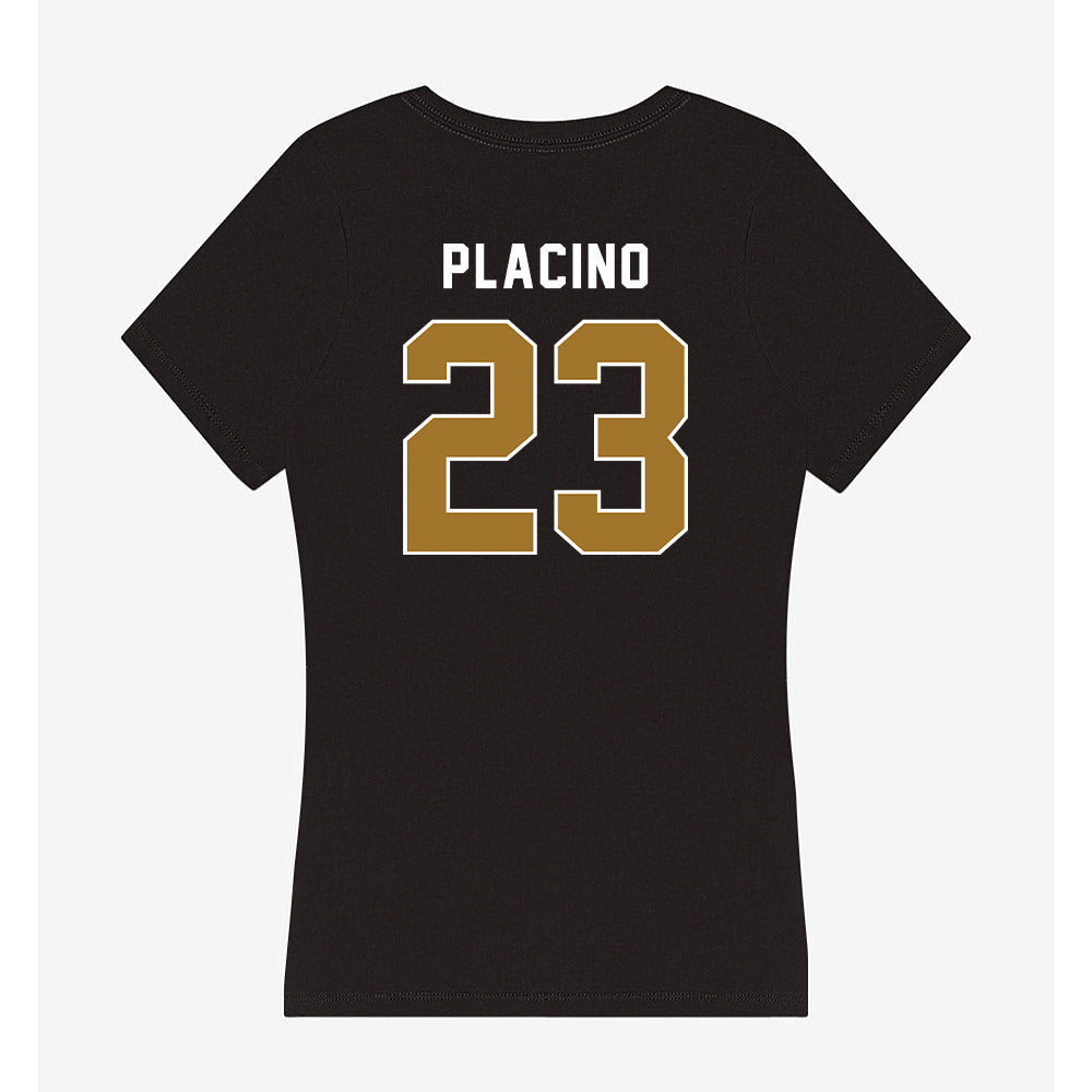 Emporia - NCAA Women's Soccer : Dahlia Placino - Classic Shersey Women's V-Neck T-Shirt-1