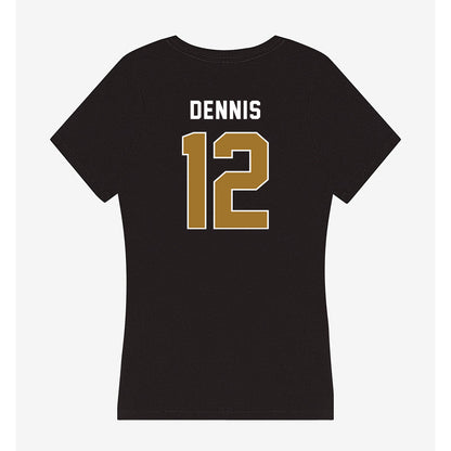 Emporia - NCAA Football : Mason Dennis - Classic Shersey Women's V-Neck T-Shirt-1