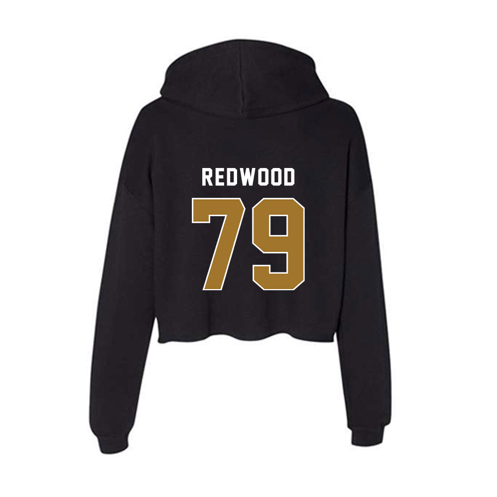 Emporia - NCAA Football : Beau Redwood - Classic Shersey Women's Crop Fleece Hoodie-1