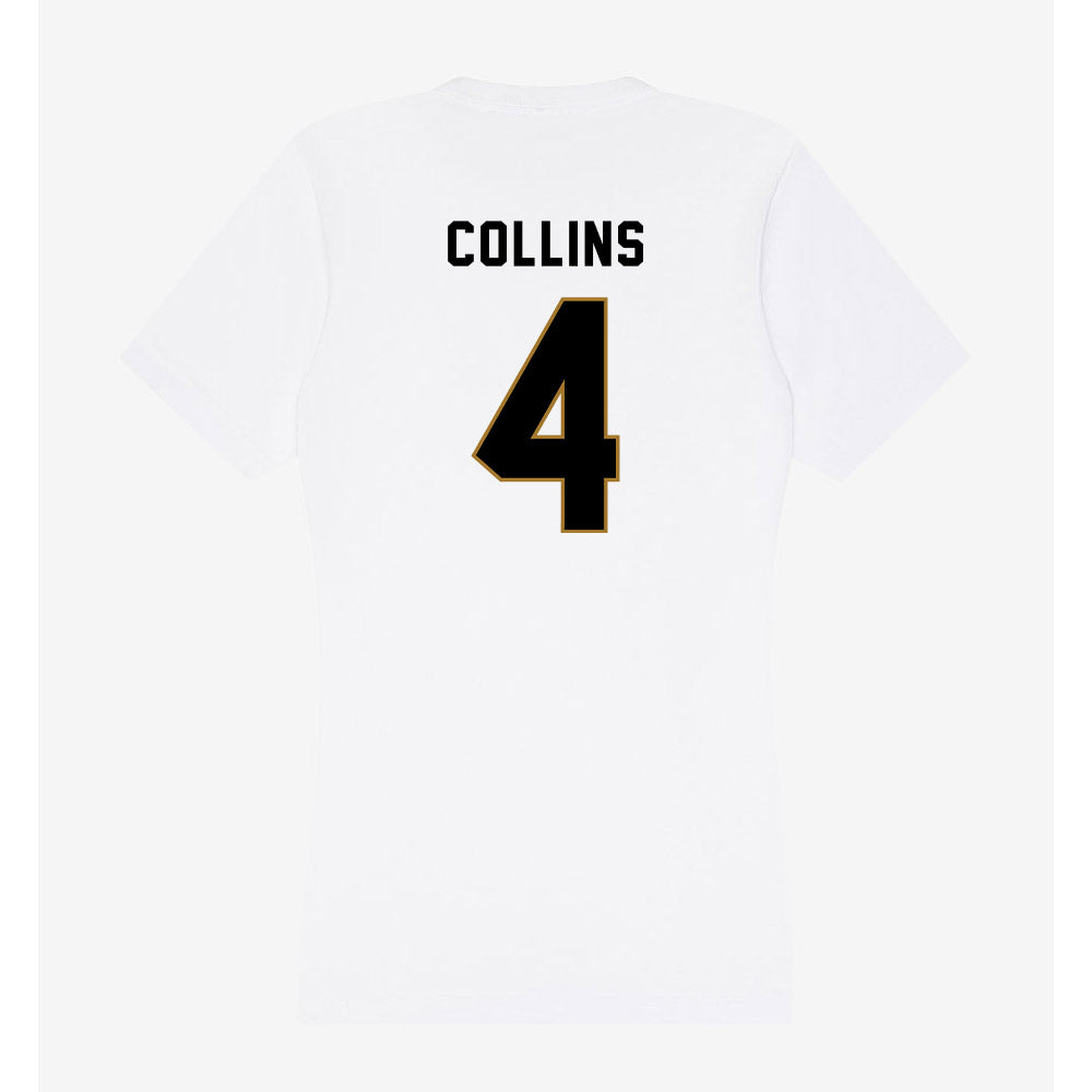 Emporia - NCAA Football : Trenden Collins - Classic Shersey Women's V-Neck T-Shirt-1