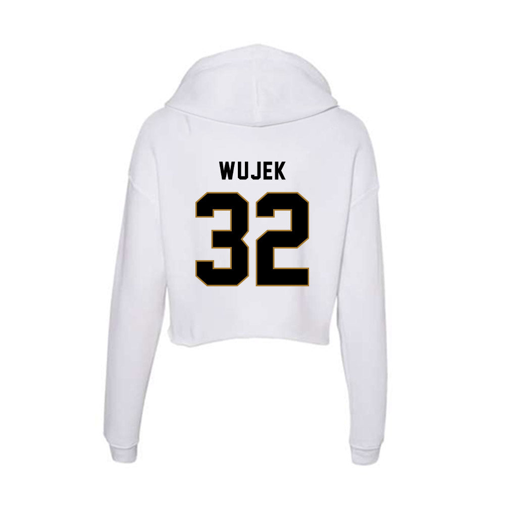 Emporia - NCAA Men's Basketball : Mason Wujek - Classic Shersey Women's Crop Fleece Hoodie-1