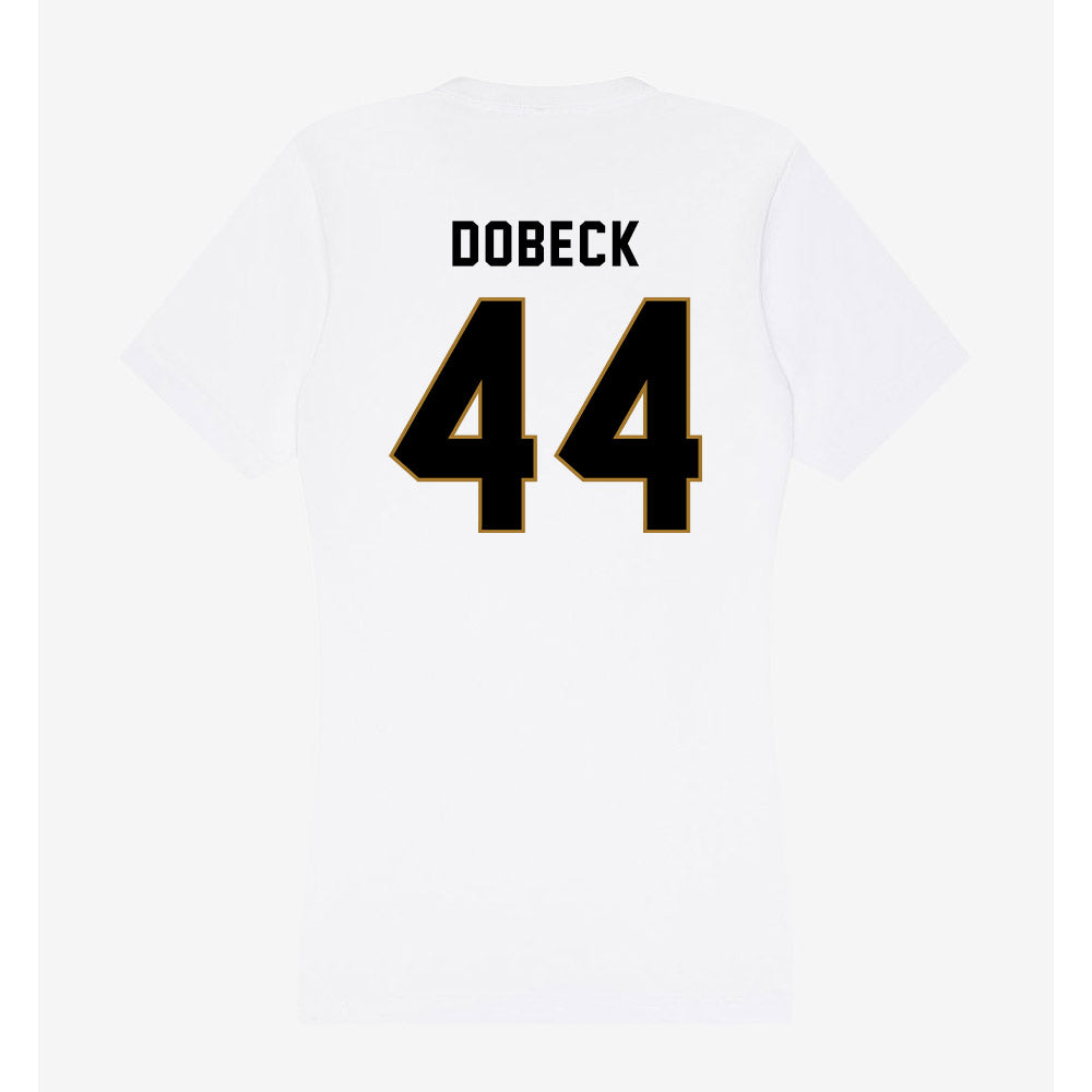 Emporia - NCAA Football : Tanner Dobeck - Classic Shersey Women's V-Neck T-Shirt-1