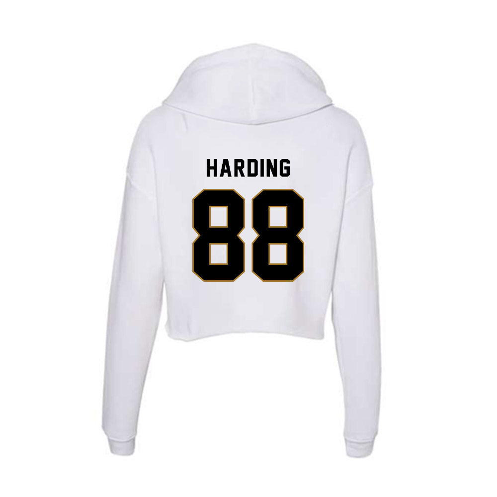 Emporia - NCAA Football : Robert Harding - Classic Shersey Women's Crop Fleece Hooded Sweatshirt-1