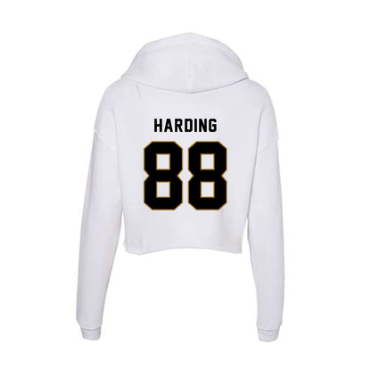 Emporia - NCAA Football : Robert Harding - Classic Shersey Women's Crop Fleece Hooded Sweatshirt-1