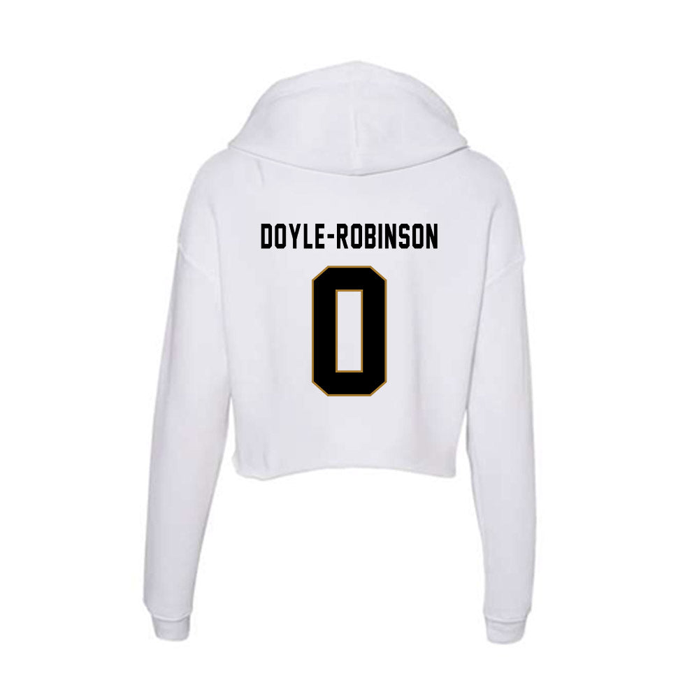 Emporia - NCAA Football : DaKote Doyle-Robinson - Classic Shersey Women's Crop Fleece Hoodie-1