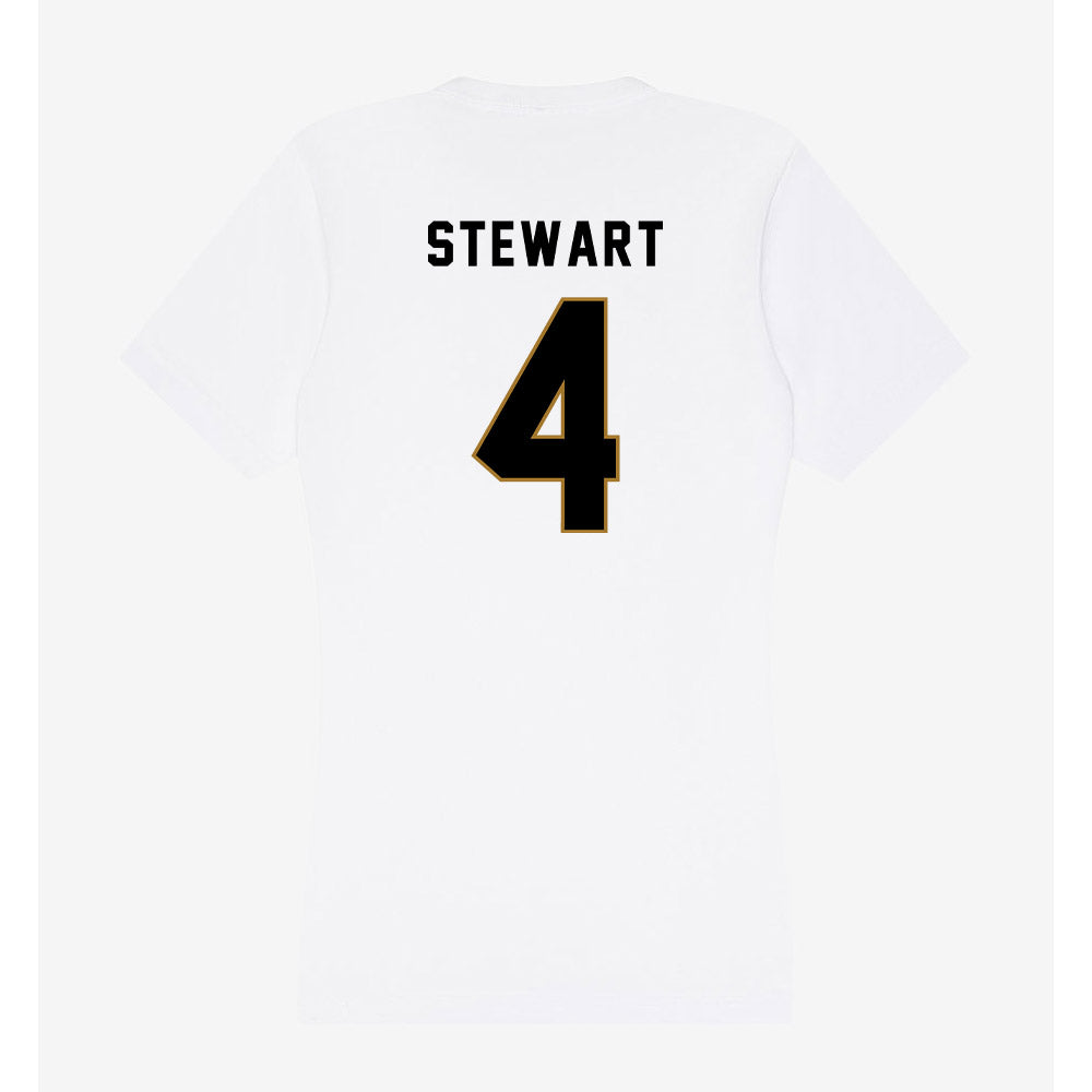 Emporia - NCAA Men's Basketball : Sheldon Stewart - Classic Shersey Women's V-Neck T-Shirt-1