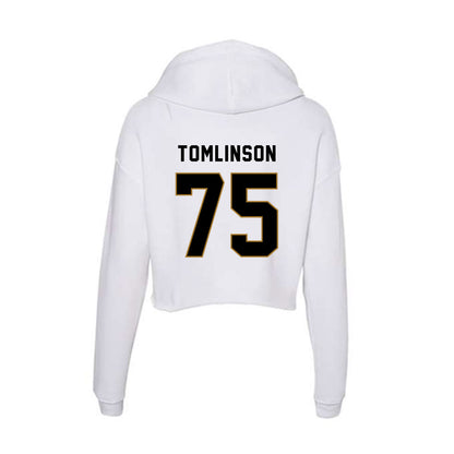 Emporia - NCAA Football : Everson Tomlinson - Classic Shersey Women's Crop Fleece Hoodie-1