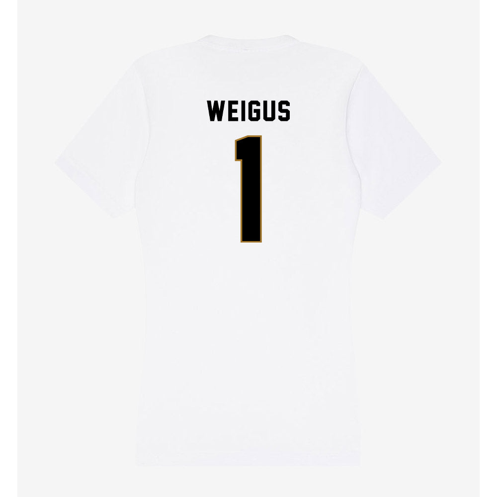 Emporia - NCAA Men's Basketball : Jack Weigus - Classic Shersey Women's V-Neck T-Shirt-1