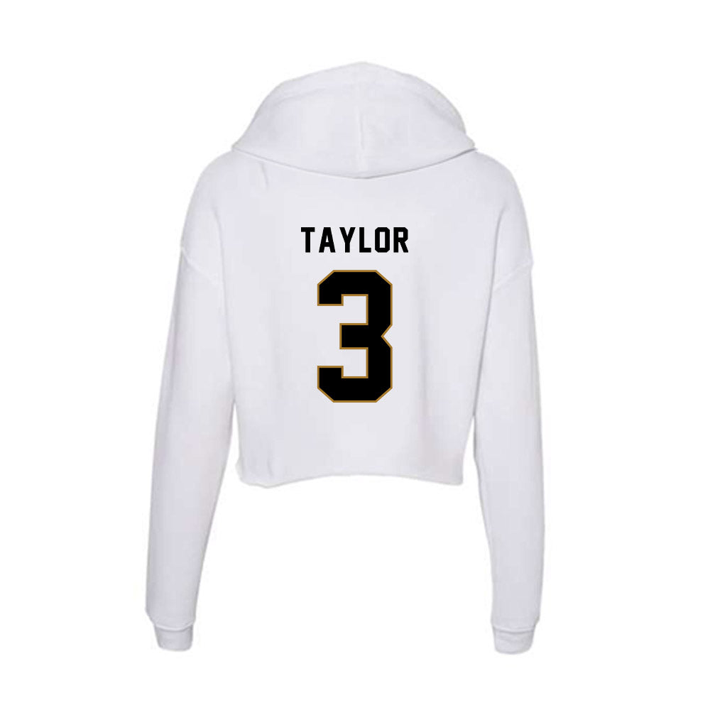 Emporia - NCAA Football : Peyton Taylor - Classic Shersey Women's Crop Fleece Hoodie-1