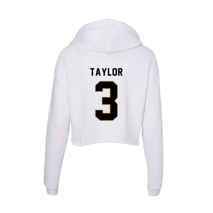Emporia - NCAA Football : Peyton Taylor - Classic Shersey Women's Crop Fleece Hoodie-1