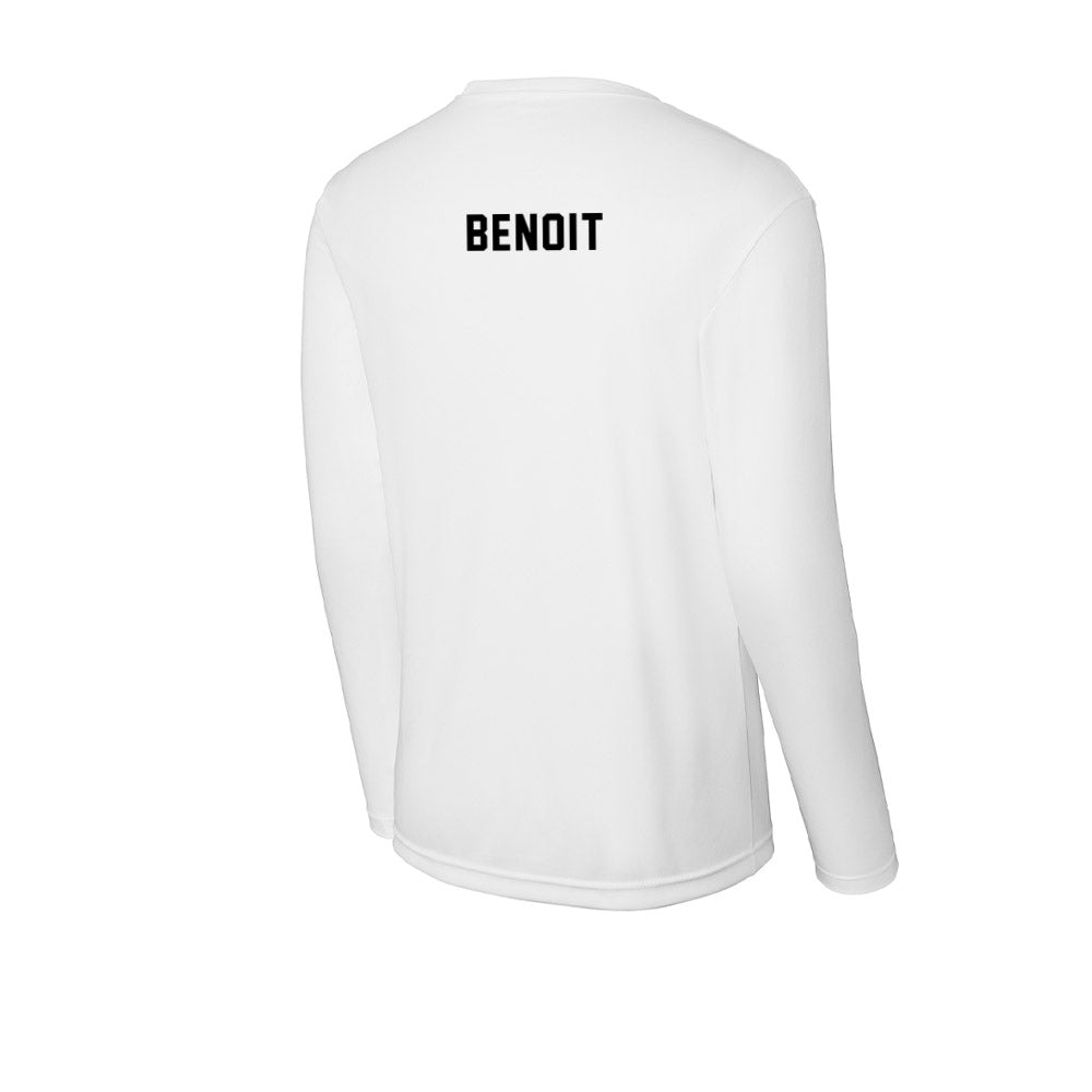Emporia - NCAA Men's Cross Country : Evan Benoit - Classic Shersey Activewear Long Sleeve T-Shirt-1