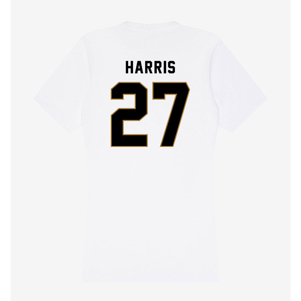 Emporia - NCAA Football : Jordyn Harris - Classic Shersey Women's V-Neck T-Shirt-1
