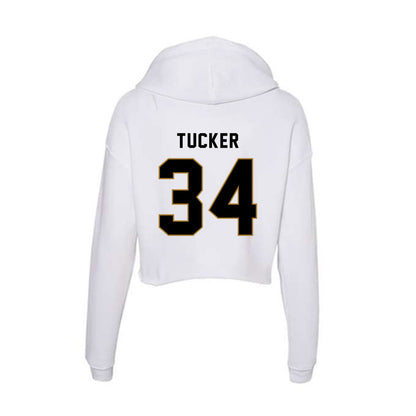 Emporia - NCAA Football : Jake Tucker - Classic Shersey Women's Crop Fleece Hoodie-1