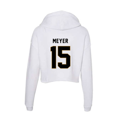 Emporia - NCAA Baseball : Jayce Meyer - Classic Shersey Women's Crop Fleece Hoodie-1