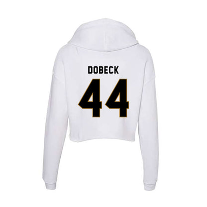 Emporia - NCAA Football : Tanner Dobeck - Classic Shersey Women's Crop Fleece Hoodie-1