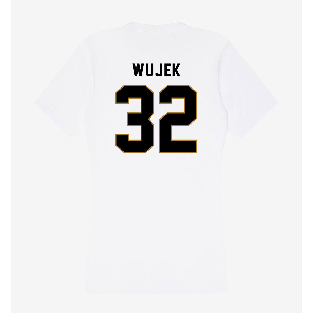 Emporia - NCAA Men's Basketball : Mason Wujek - Classic Shersey Women's V-Neck T-Shirt-1