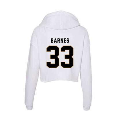 Emporia - NCAA Baseball : Grayson Barnes - Classic Shersey Women's Crop Fleece Hoodie-1