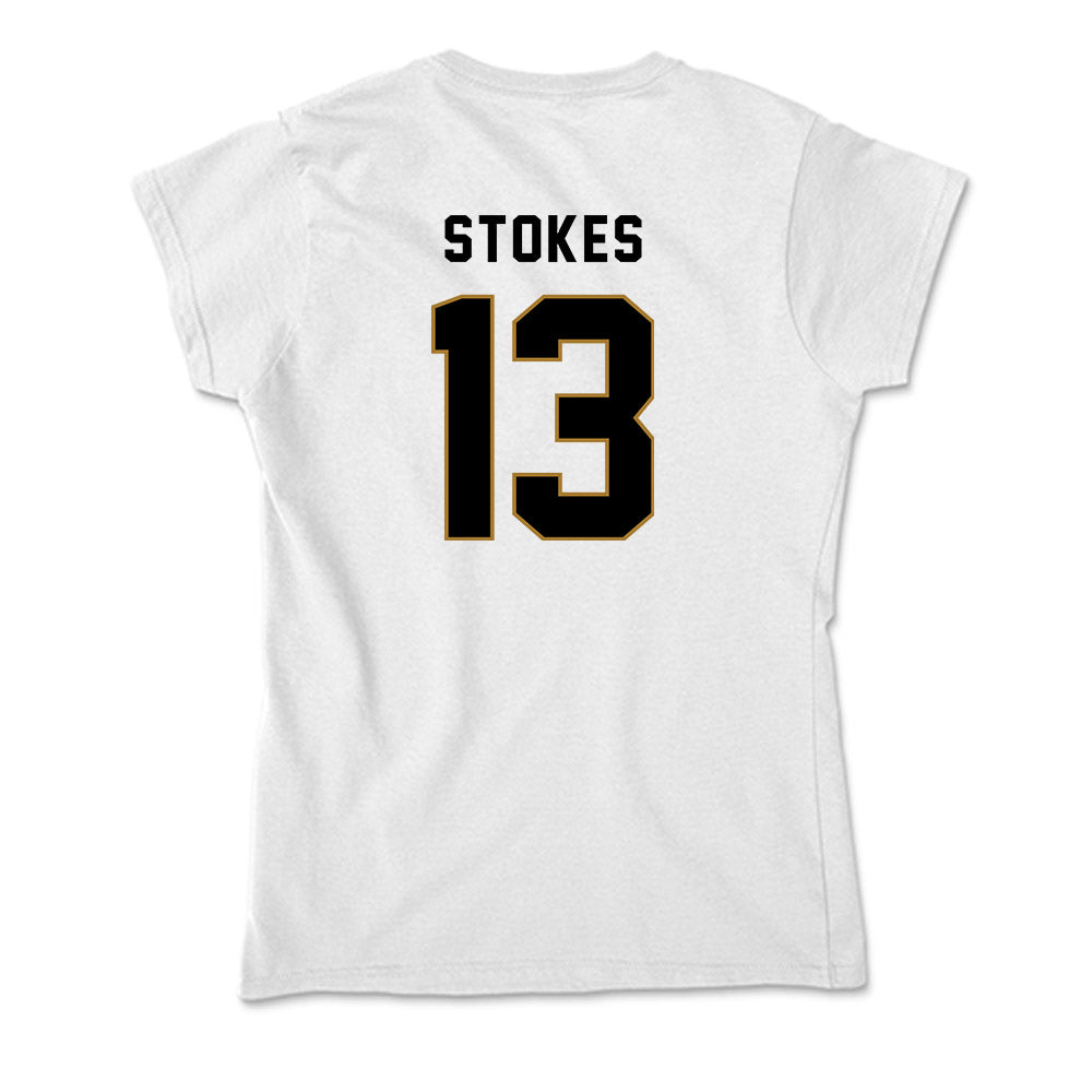 Emporia - NCAA Men's Basketball : Eli Stokes - Classic Shersey Soft Style Women’s T-Shirt-1