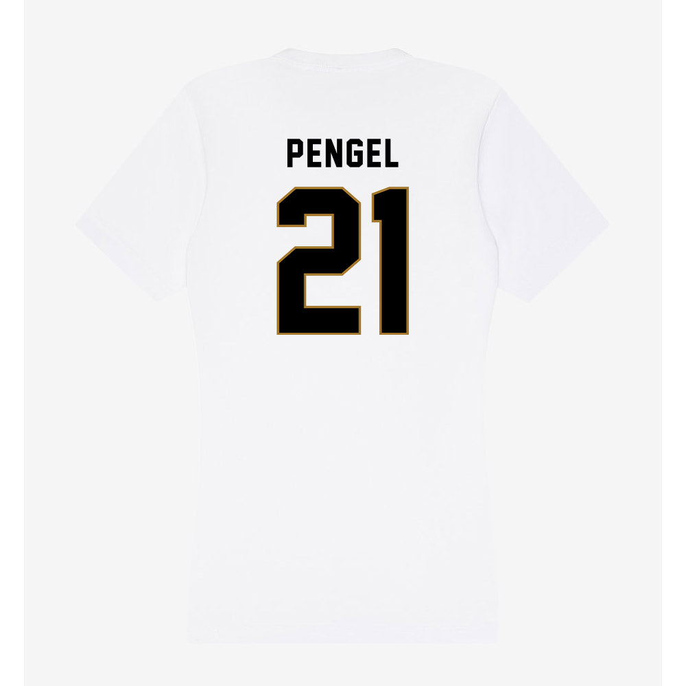 Emporia - NCAA Men's Basketball : Andrew Pengel - Classic Shersey Women's V-Neck T-Shirt-1