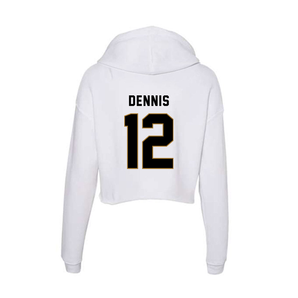 Emporia - NCAA Football : Mason Dennis - Classic Shersey Women's Crop Fleece Hoodie-1