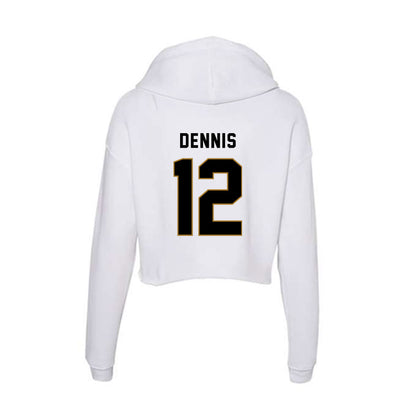 Emporia - NCAA Football : Mason Dennis - Classic Shersey Women's Crop Fleece Hoodie-1