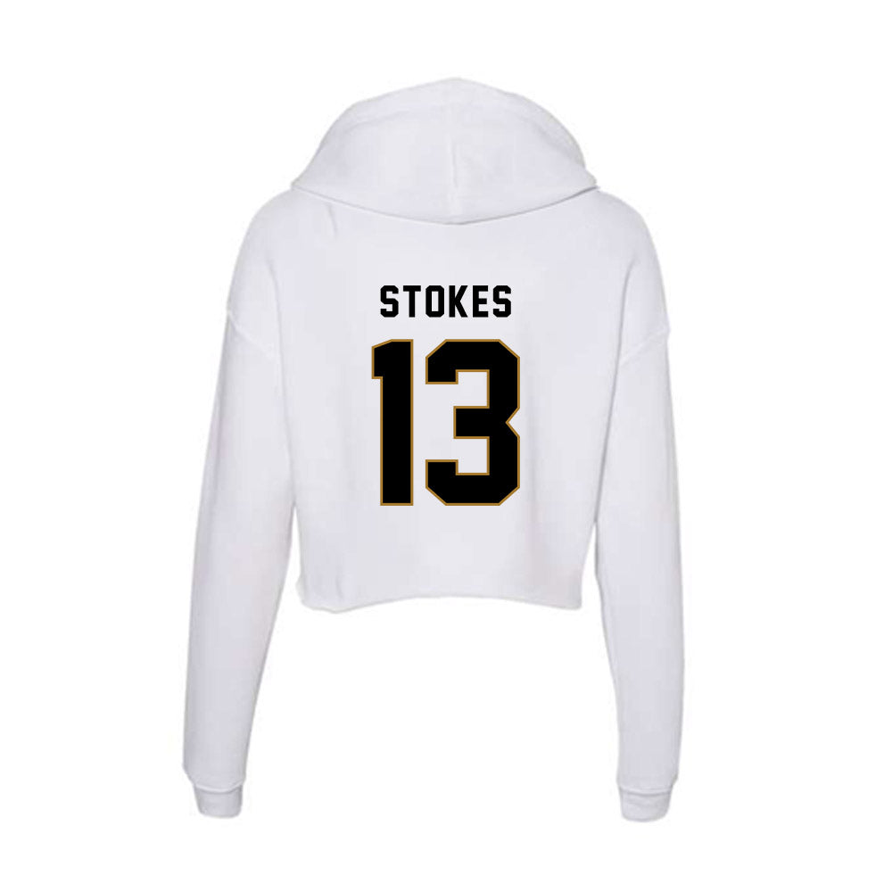 Emporia - NCAA Men's Basketball : Eli Stokes - Classic Shersey Women's Crop Fleece Hoodie-1