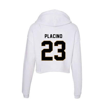 Emporia - NCAA Women's Soccer : Dahlia Placino - Classic Shersey Women's Crop Fleece Hoodie-1