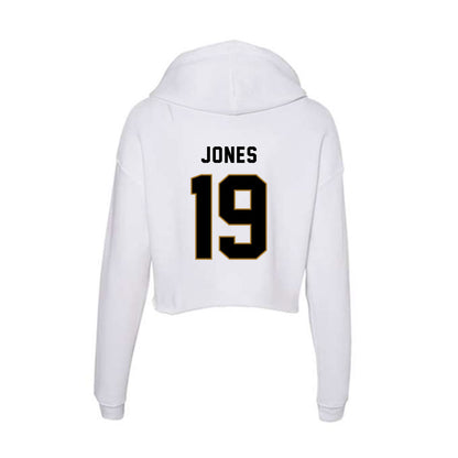 Emporia - NCAA Football : Jaye Jones - Classic Shersey Women's Crop Fleece Hoodie-1