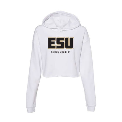 Emporia - NCAA Women's Cross Country : Emma Bartholome - Classic Shersey Women's Crop Fleece Hoodie-0