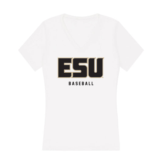 Emporia - NCAA Baseball : Brady Unrein - Classic Shersey Women's V-Neck T-Shirt-0