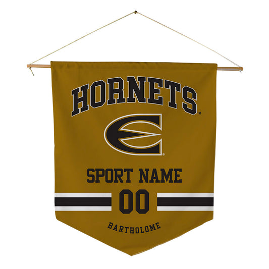 Emporia - NCAA Women's Cross Country : Emma Bartholome - Pennant - 18" x 21"-0