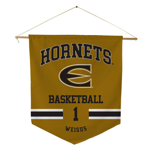 Emporia - NCAA Men's Basketball : Jack Weigus - Pennant - 18" x 21"-0