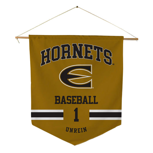 Emporia - NCAA Baseball : Brady Unrein - Pennant - 18" x 21"-0