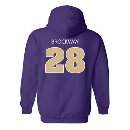 Sewanee - NCAA Football : Jackson Brockway - Classic Shersey Hooded Sweatshirt-1