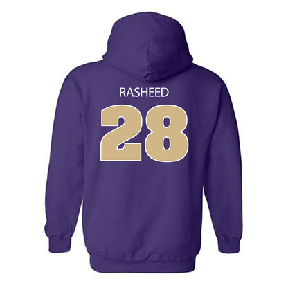 Sewanee - NCAA Men's Soccer : Isaac Rasheed - Classic Shersey Hooded Sweatshirt-1