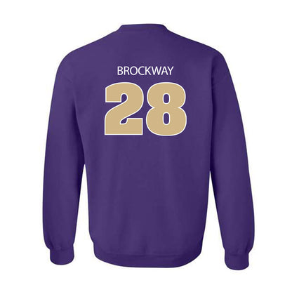 Sewanee - NCAA Football : Jackson Brockway - Classic Shersey Crewneck Sweatshirt-1