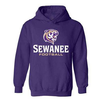 Sewanee - NCAA Football : Brett Dobbs - Classic Shersey Hooded Sweatshirt-0