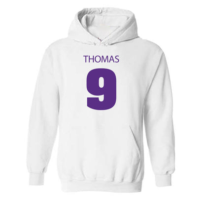 Sewanee - NCAA Football : Jacorin Thomas - Classic Shersey Hooded Sweatshirt-0