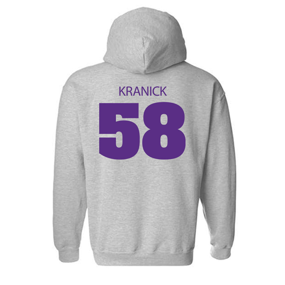 Sewanee - NCAA Football : Aidan Kranick - Classic Shersey Hooded Sweatshirt-1