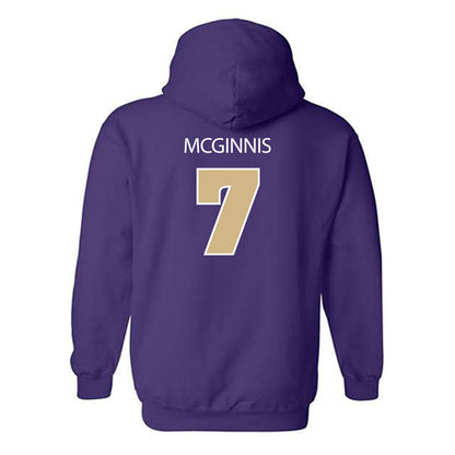 Sewanee - NCAA Football : Logan McGinnis - Classic Shersey Hooded Sweatshirt-1