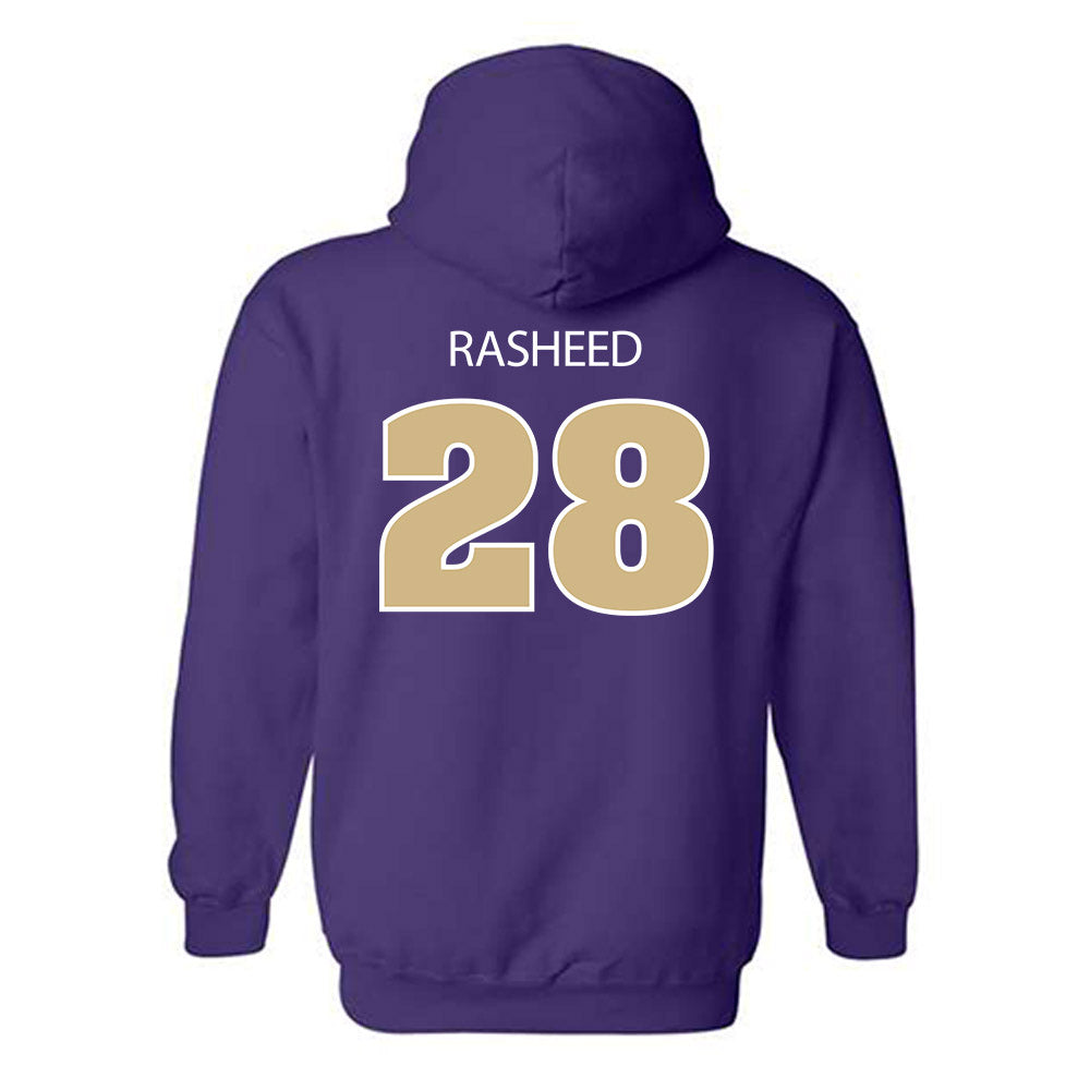 Sewanee - NCAA Men's Soccer : Isaac Rasheed - Classic Shersey Hooded Sweatshirt-1